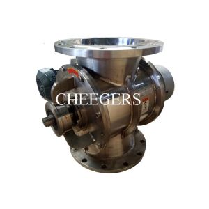 Buy cheap SS304 DN200 Pneumatic Rotary Valve Tapioca Starch Airlock Feeders from wholesalers
