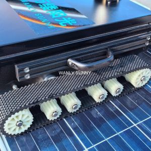 Buy cheap Physical Cleaning Principle Innovative Solar Panel Maintenance Robot Smart Solution from wholesalers