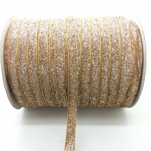 Buy cheap Multi-color Shinny Frosted Glitter Stretch Velvet Ribbon from wholesalers
