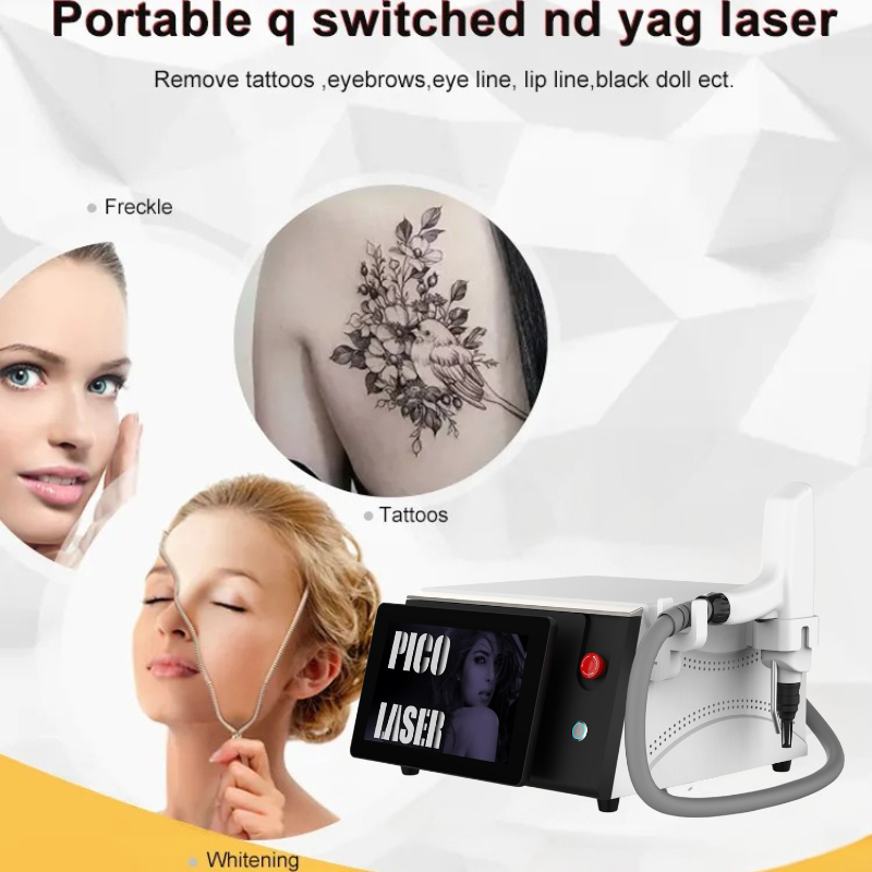 Buy cheap 755 1064 532nm ND YAG Laser Tattoo Pigment Removal Device with Professional Pigment Remover Technology and Carbon Peeling from wholesalers