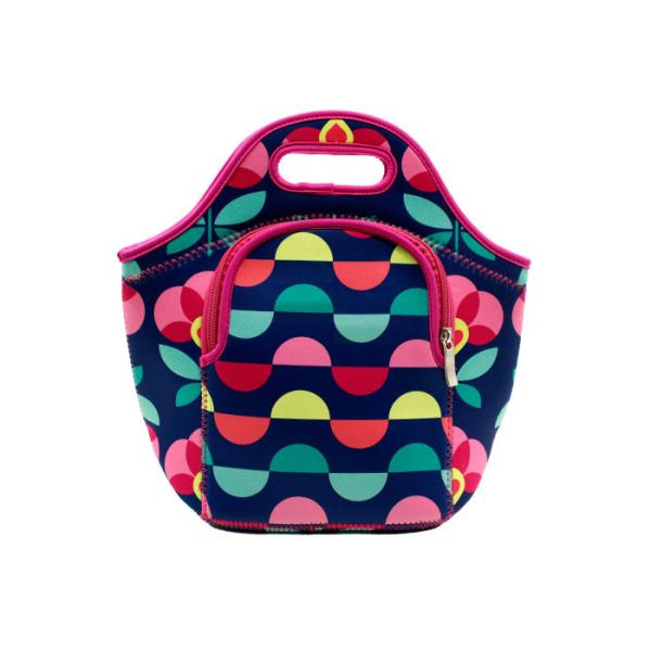 Custom Neoprene Cooler Bag ,Insulated Neoprene Lunch Bag With Shoulder Strap