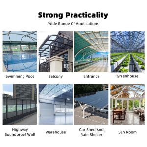Buy cheap 5mm 10mm Multiwall Panels Sun Shade Polycarbonate Hollow Sheet for Car Shelter 5mm Twin Wall Hollow Polycarbonate Sheet from wholesalers