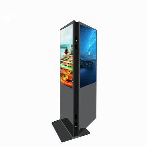 Buy cheap Indoor Lcd Advertising Digital Signage Kiosk 43 Inch Ultra Slim Double Sided Display from wholesalers