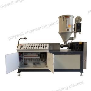 Customized PA66 Granules Cold Extrusion Insulated Strip Extruder Machine for