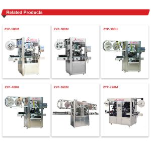 Full Automatic Can / Cup Bottle Shrink Sleeve Label Machine