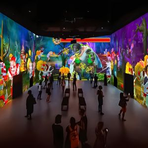 Buy cheap Northern Lights Immersive Interactive Wall Children Education Projection from wholesalers