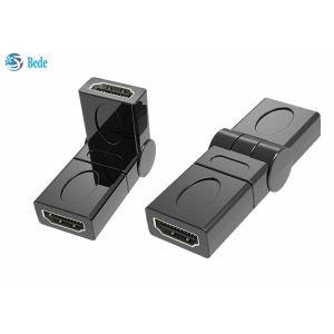 Buy cheap Extension Gold Plated Female To Female HDMI Coupler 90 180 270 360 Deg Adjustable from wholesalers