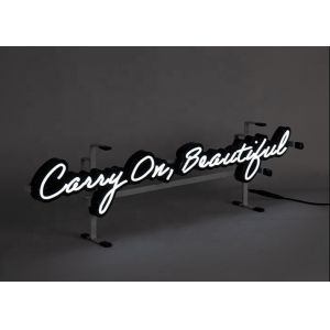 Buy cheap 12cm 3D Neon Light Design Plastic Neon Sign Beer Backboards from wholesalers