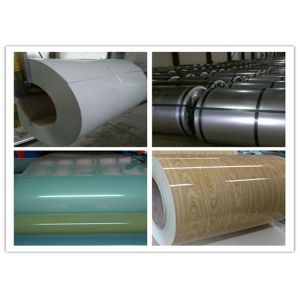 China PPGI / PPGL Steel Coil Smooth Surface CGCC EN10169 0.18mm-1.2mm Thickness on sale