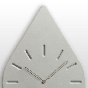 Teardrop Black 5mm Mdf Wall Clock Home Decoration Silent Wall Clock