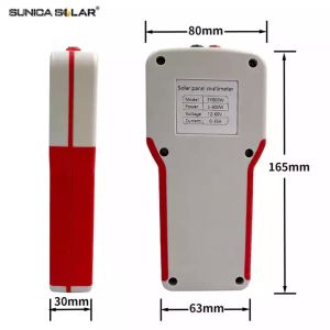 EY800W Mppt Tester VOC Solar Panel Multimeter Digital Meter For Solar Panels