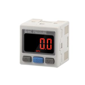 Buy cheap ZSE30A-01-C SMC Digital Pressure Switch Vacuum Pressure R1/8 2-Color Display PNP Open Collector 2 Outputs from wholesalers