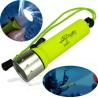 Waterproof 100000 Hours Life Time 120LM - 180LM Q5 Mini Cree Led Torch For Diving for sale