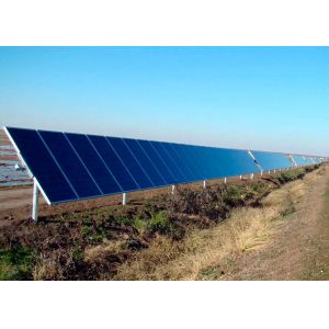 Buy cheap Solar Panel Sun Single Axis Solar Tracker Galvanized Steel from wholesalers
