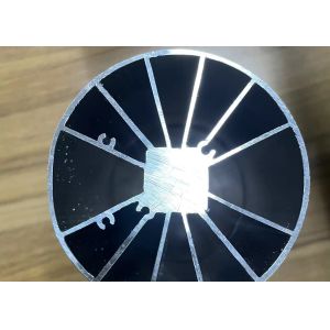 Buy cheap 60mm Dia Aluminum Heatsink Profiles Round LED Enclosure Black Anodized 6063T5 from wholesalers