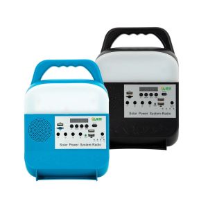 China Mini 30W Portable Solar Emergency Lighting System With Light For Small Camping on sale