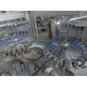 4 in 1 Carbonated Beverage Filler Machine , Water Filling Equipment