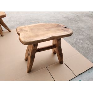 Buy cheap Practical Cedar 0.115m3 Solid Wood Stool 48CM Height from wholesalers
