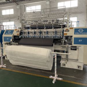 Buy cheap Automatic Mattress Quilting Machine Commputerized System 60-130m/H 4.5KW X - Axis Movement 304.8mm from wholesalers