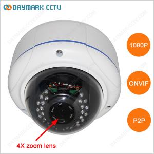 China HD 1080P Waterproof Zoom IR Dome IP Camera P2P Plug and Play on sale