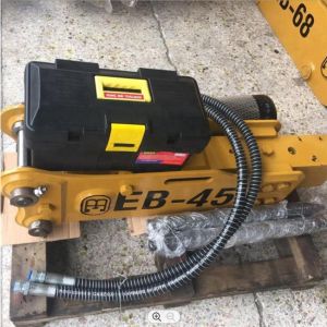 EB45 Hydraulic Breaker Rock Hammer With 45mm Chisel For 0.8-1.5 Ton Mini
