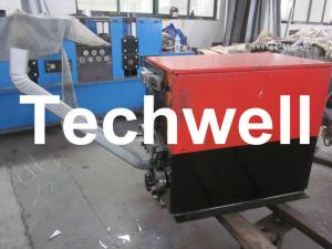 China Electric Mobile Elbow Making Machine , Downspout Roll Forming Machine for Downspout Elbow on sale