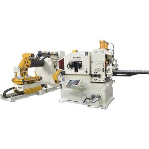 Buy cheap Manual Unwinding Decoiler And Straightener Machine Aluminum Stamping And Leveling from wholesalers