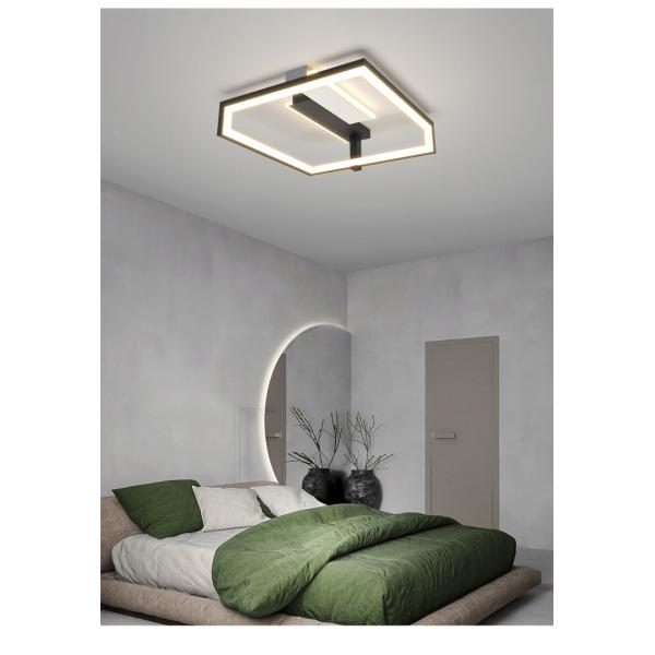 Modern Living Room Ceiling Lights Nordic Creative Atmospheric Bedroom Room square ceiling light(WH-MA-295)