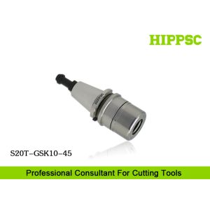 CNC ER Tool Holders For Engraving , MINI S20T High Speed Milling With Pull Stud