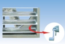 Quality Automatically opening and closing system of heavy hammer exhaust fan for sale