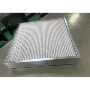 Buy cheap Customized Ultra Efficient ULPA Filter With Glassfiber And Aluminum Frame from wholesalers