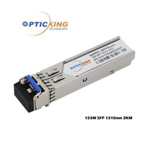 155Mbps 2km 1310nm SFP Optical Transceiver Module EN 60825-1