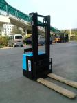 Buy cheap Solid Tire Electric Stacker Forklift 5000mm Hight Stand On Type from wholesalers
