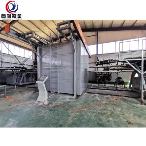 Buy cheap Automatic Biaxial Rotomoulding Machine With Interchangeable Arms from wholesalers