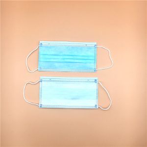 Buy cheap Blue Colored 3 Ply Non Woven Face Mask Anti Pollution High Efficiency product