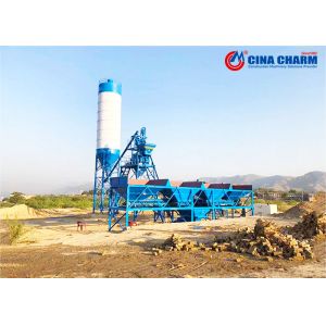 Buy cheap 25CBM/H HZS25 Concrete Batching Plant Mini batch mix plant from wholesalers