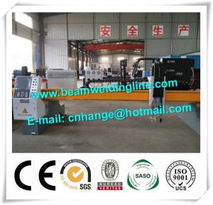 China CNC Plasma Cutting Machine In H Beam Welding Line , Plasma Flame Cutting Machine on sale