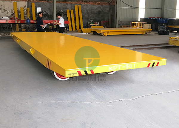 Buy cheap Mobile Cable Machine Parts Transfer Container Handling Pallet Rail Wagon from wholesalers
