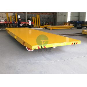 Buy cheap Mobile Cable Machine Parts Transfer Container Handling Pallet Rail Wagon from wholesalers