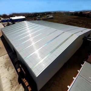 CE Certification Q355B Prefabricated Steel Structure Building with 5-28mm