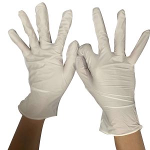 Buy cheap Nature White Latex 5g Disposable Protective Gloves from wholesalers