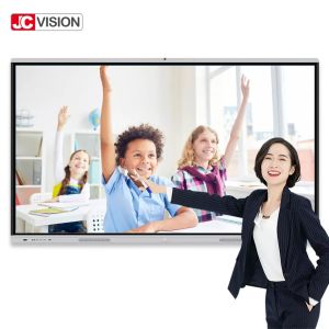 JCVISION Classroom Digital Whiteboard 4K Educational Multi Touch Interactive