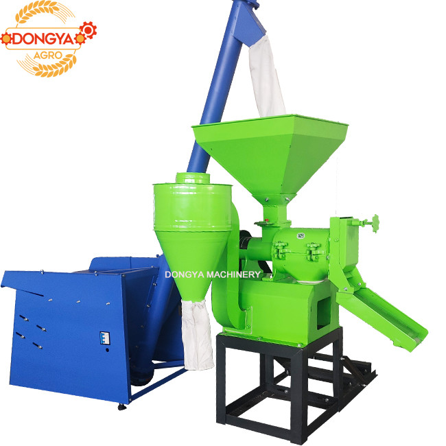 Quality Rice Mill Machine Portable 700kg/h Capacity With Elevator Matched for sale Buy cheap Rice Mill Machine Portable 700kg/h Capacity With Elevator Matched product