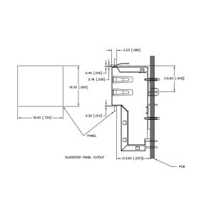 Buy cheap J1V-U5000NL 5G Base-T Vertical Type RJ45 Jack With Step Industrial Router Program from wholesalers