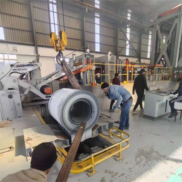 Buy cheap 600-2000mm Substrate Width Metal Coil Coating Plant With Good Adhesion And Advanced Coating Technology from wholesalers