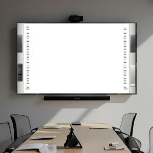 Buy cheap China Factory Direct Customize All-In-One Interactive 20Touch Point IR Infrared Ceramic 96 Inch Smart Boards Speaker 16:10 Side Bar Projector Boards from wholesalers