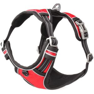 Buy cheap 102cm Bust Walking Chest Strap Reflective Mesh Dog Vest Harness from wholesalers