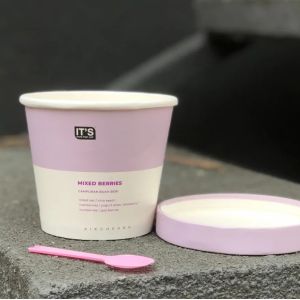 Disposable Biodegradable OEM Custom Design Ice Cream Drinking Food Packing