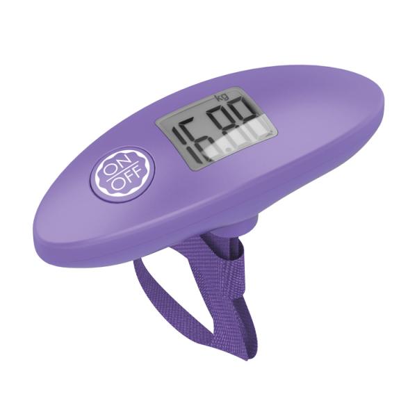 Colorful 40kg Digital Luggage Scales ABS LCD Display and Battery Powered Weighing Device for Accurate Weight Measurement