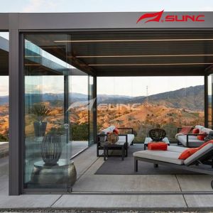 Buy cheap Extruded Garden Building Waterproof Pergola Easily Assembled from wholesalers